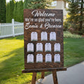 RENTAL - SIGNAGE - Wedding Seating Chart