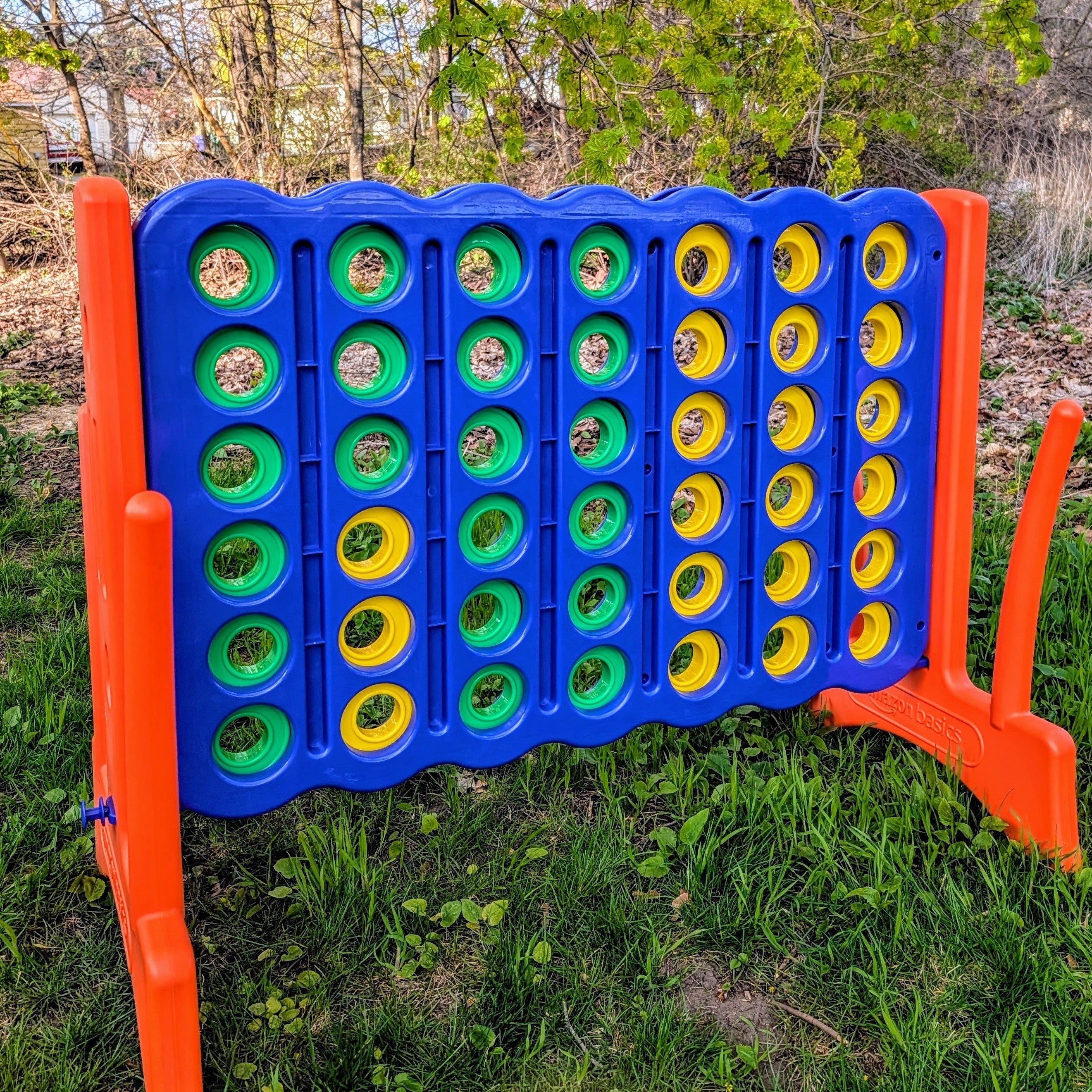 RENTAL - LAWN GAME SET - Giant Connect Four (KIDS' SIZE)