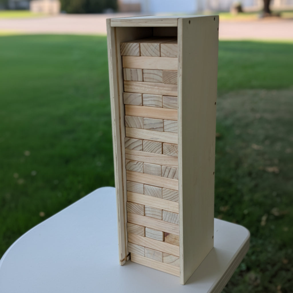 RENTAL - LAWN GAME SET - Giant Jenga (5ft)