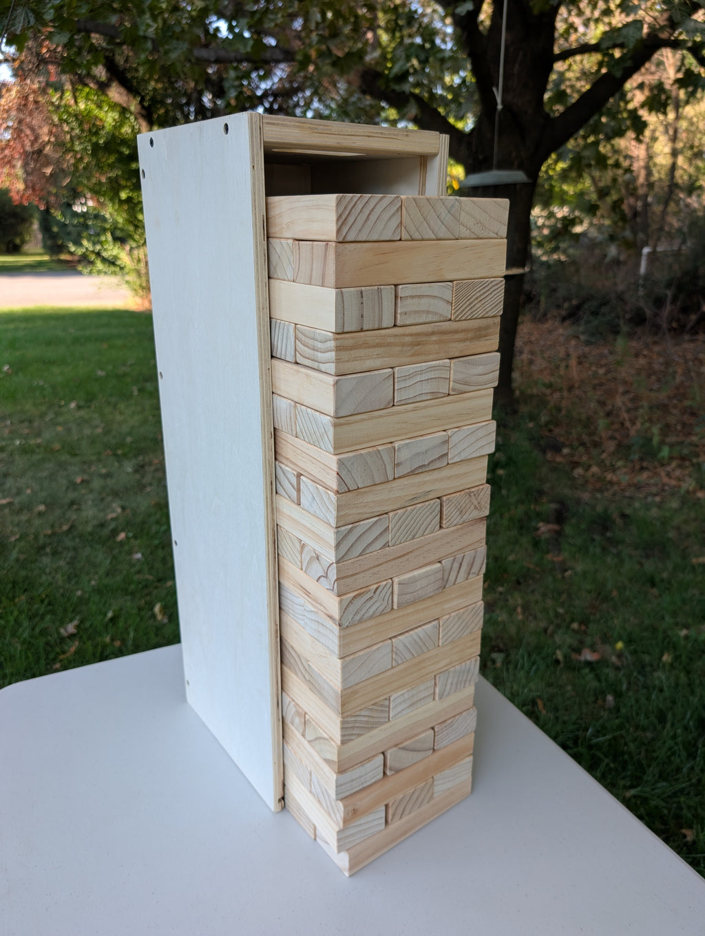 RENTAL - LAWN GAME SET - Giant Jenga (5ft)