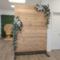 RENTAL - BACKDROP - Wood Slats (Real Wood)