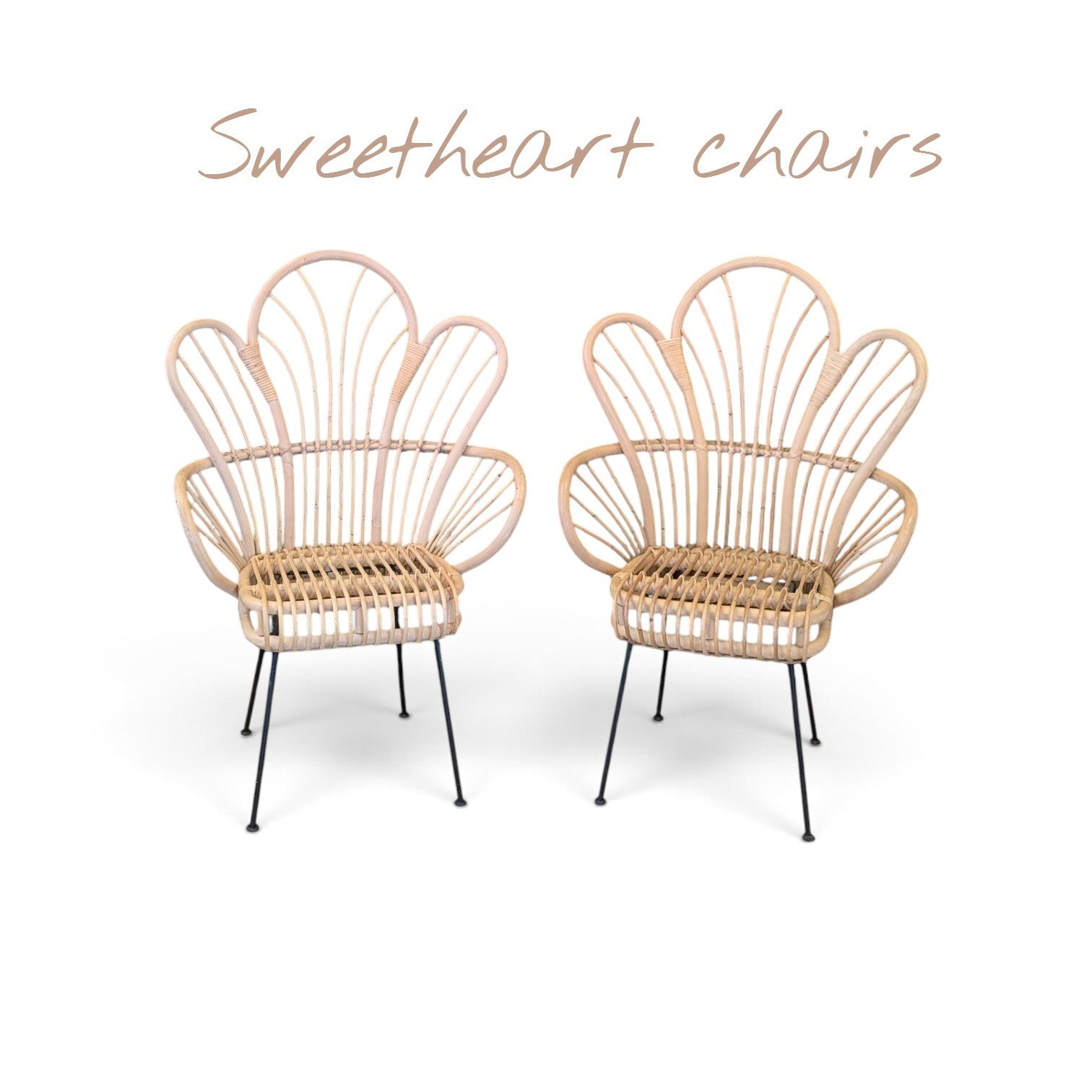Rental - SWEETHEART flower chairs