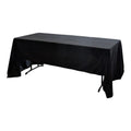 Rental-black table cloth (for 6ft table)