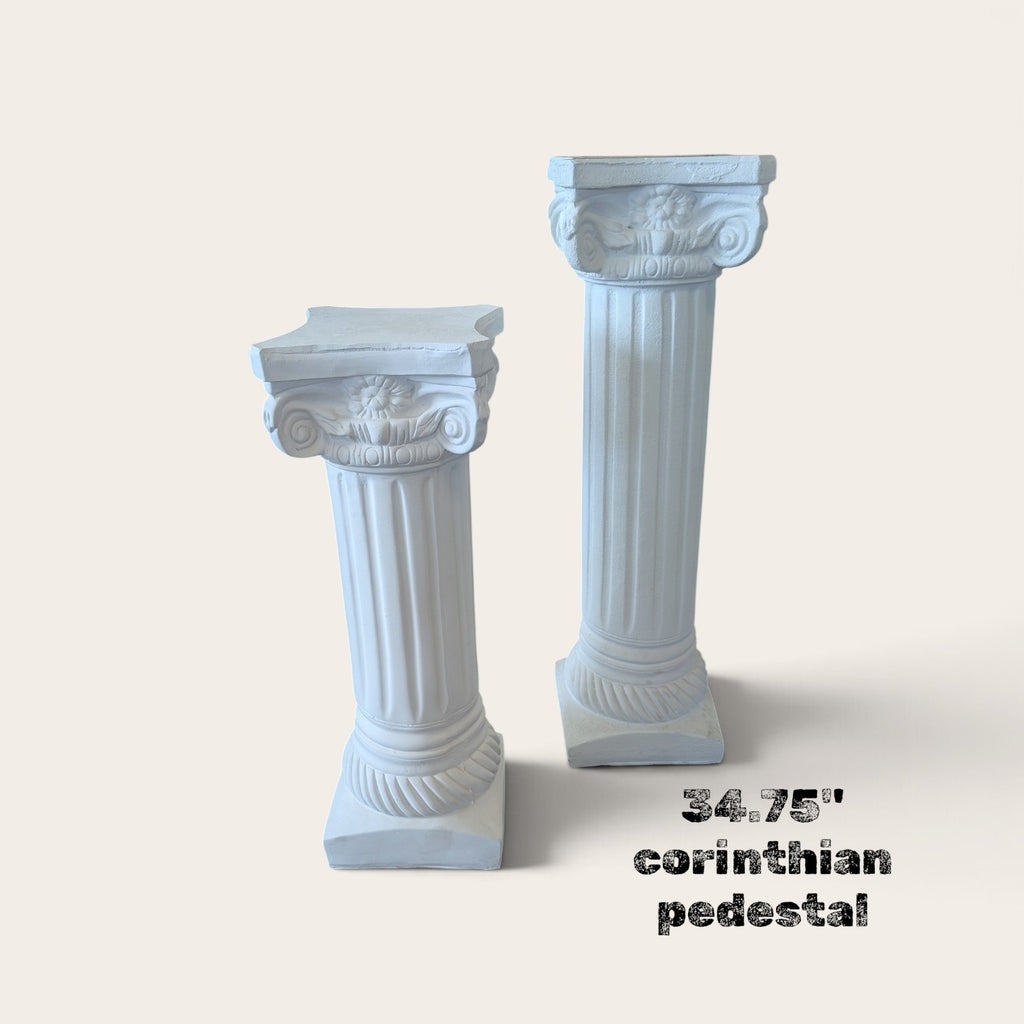 Rental - 34.75" corinthian pedestal
