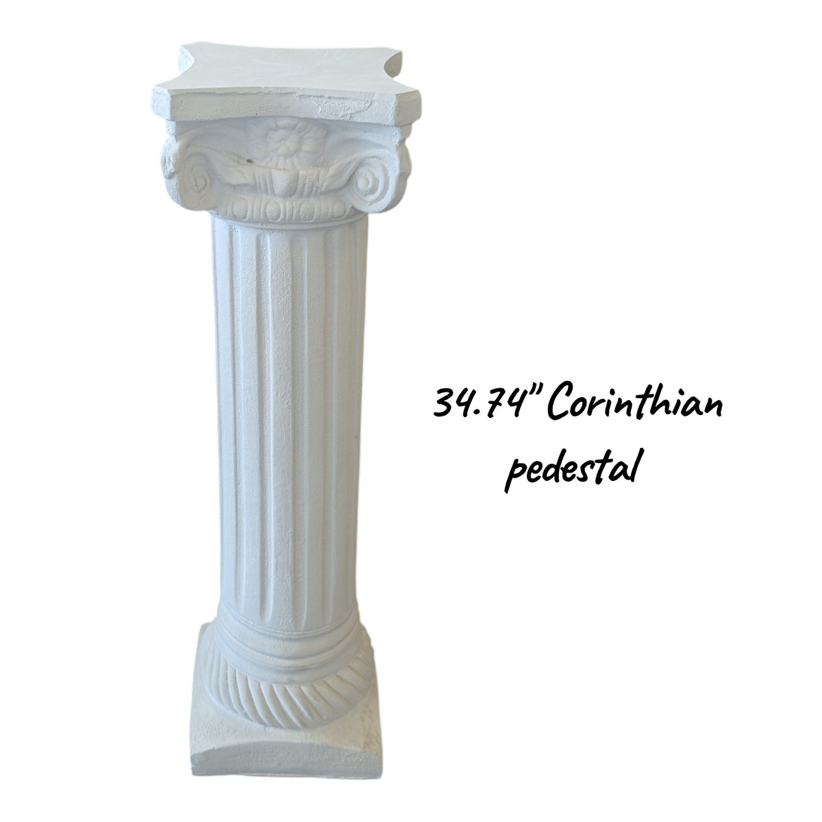 Rental - 34.75" corinthian pedestal