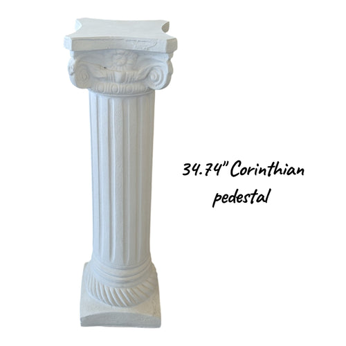 Rental - 34.75" corinthian pedestal