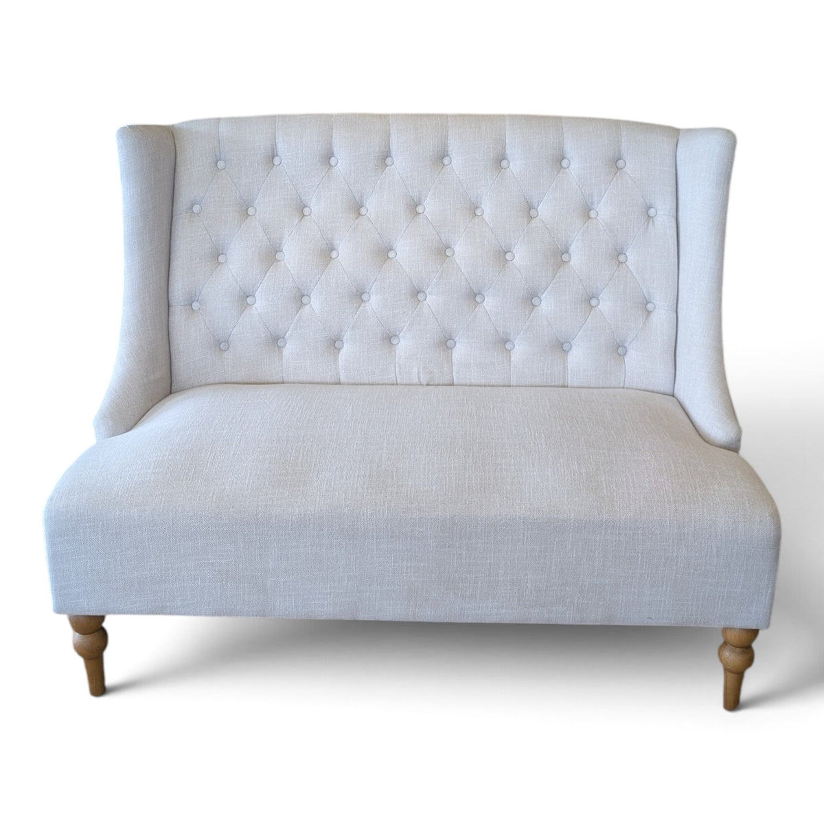 Rental - Decorative Modern white Settee