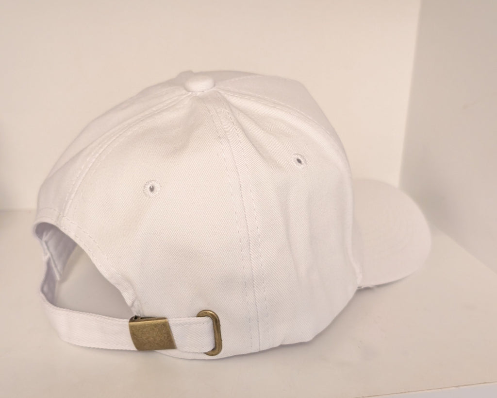 Christian themed Hat - white