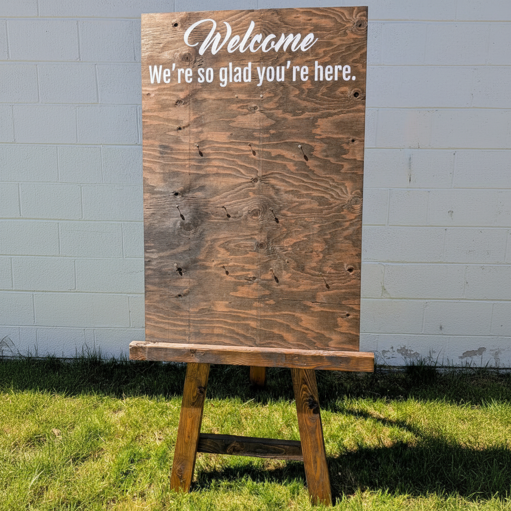 RENTAL - SIGNAGE - Wedding Seating Chart