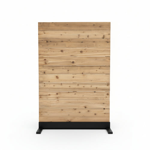 RENTAL - BACKDROP - Wood Slats (Real Wood)