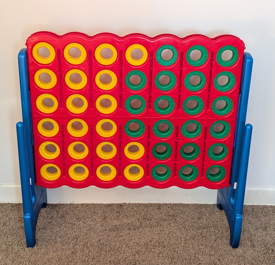 RENTAL - GAME SET - Giant Connect Four (Multicolor)