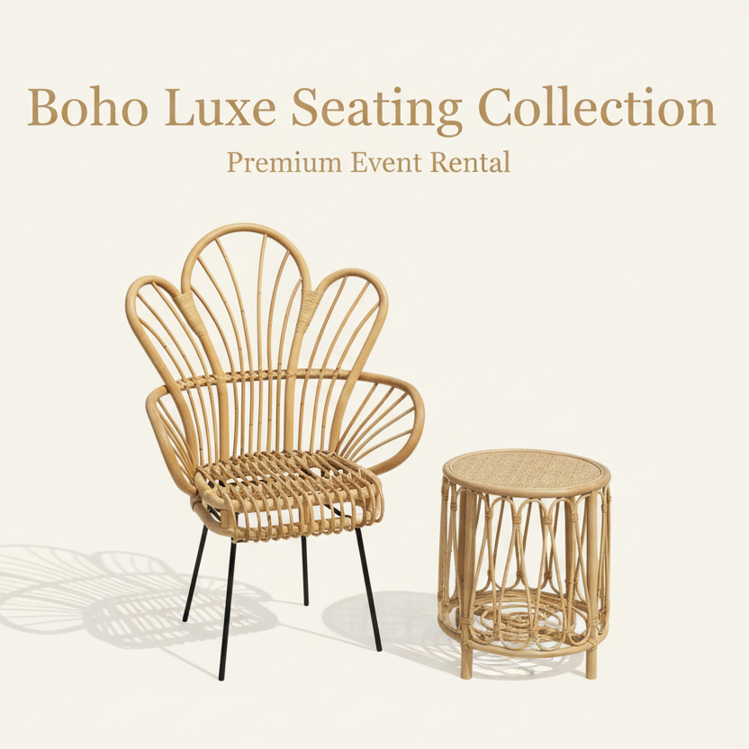 Boho Luxe Seating Collection Marketing