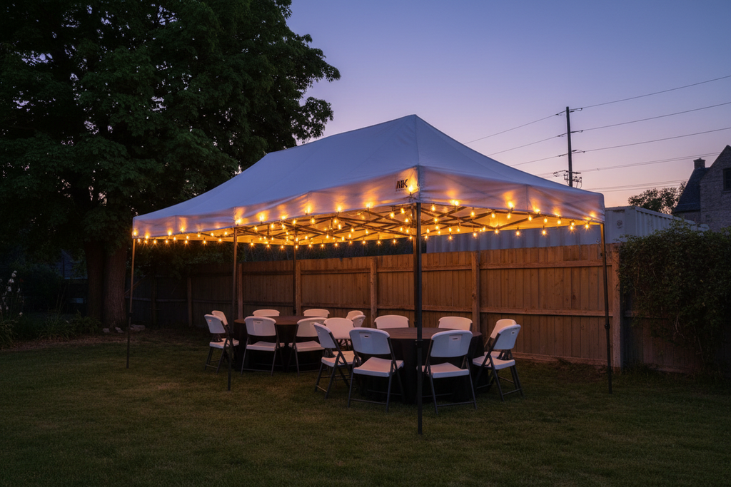 Evening Canopy Setup