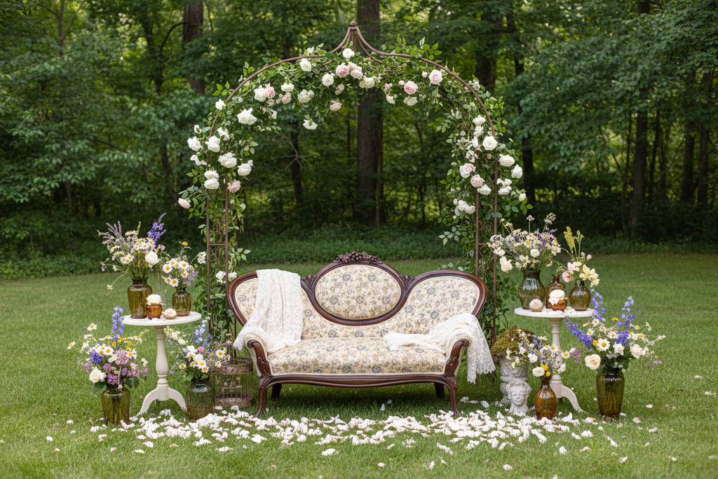 Outdoor Garden Victorian Setup